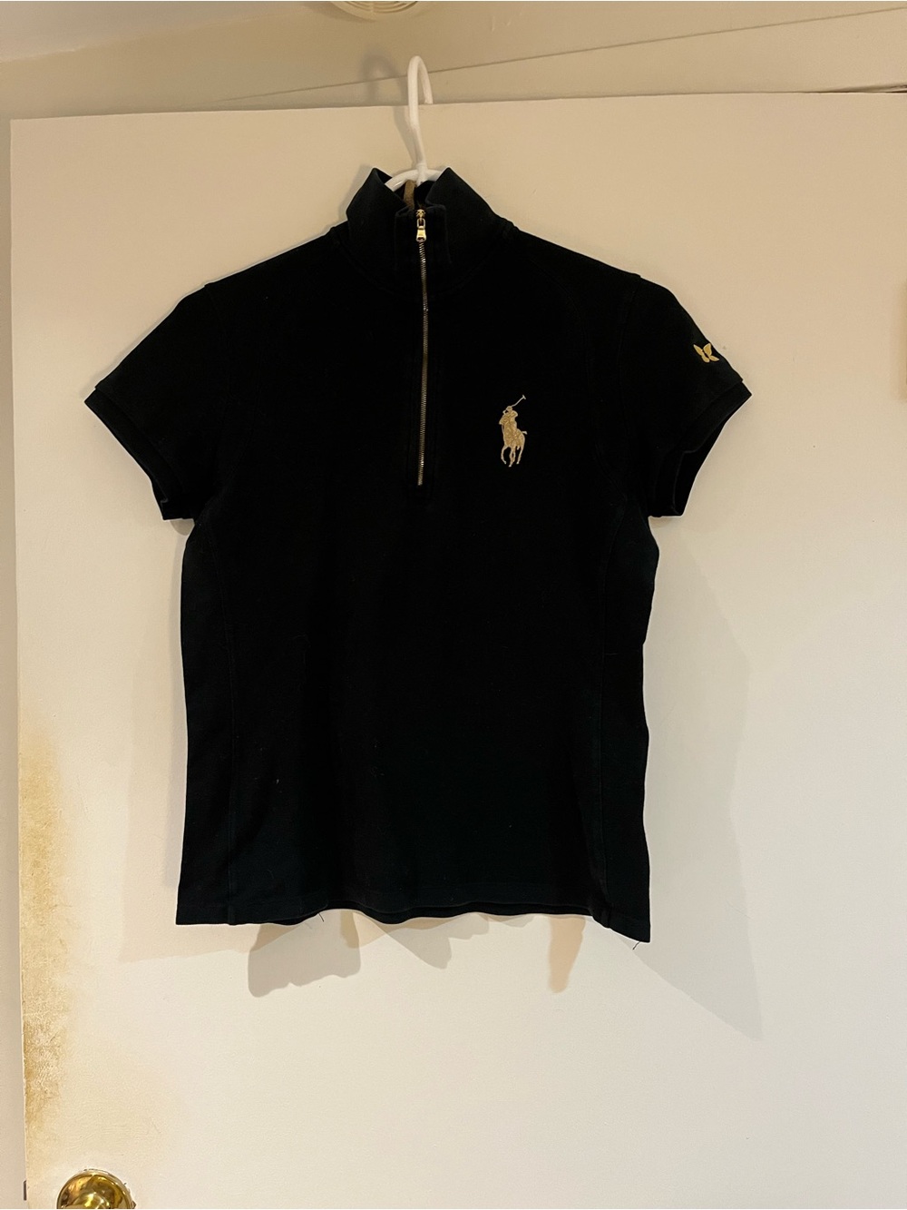 Ralph Lauren Golf Half Zip Polo Shirt.